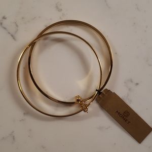 COPY - NEW! Set of 2 gold bangles